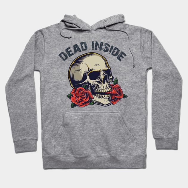 Dead Inside Hoodie by OM Des